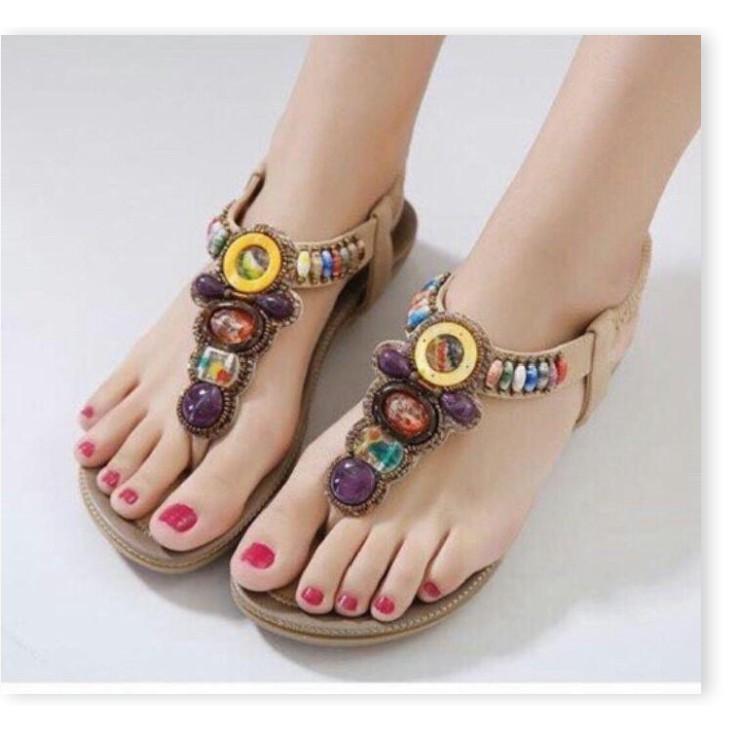 GIÀY SANDAL NỮ ĐÁ HỒ LÔ CAO CẤP