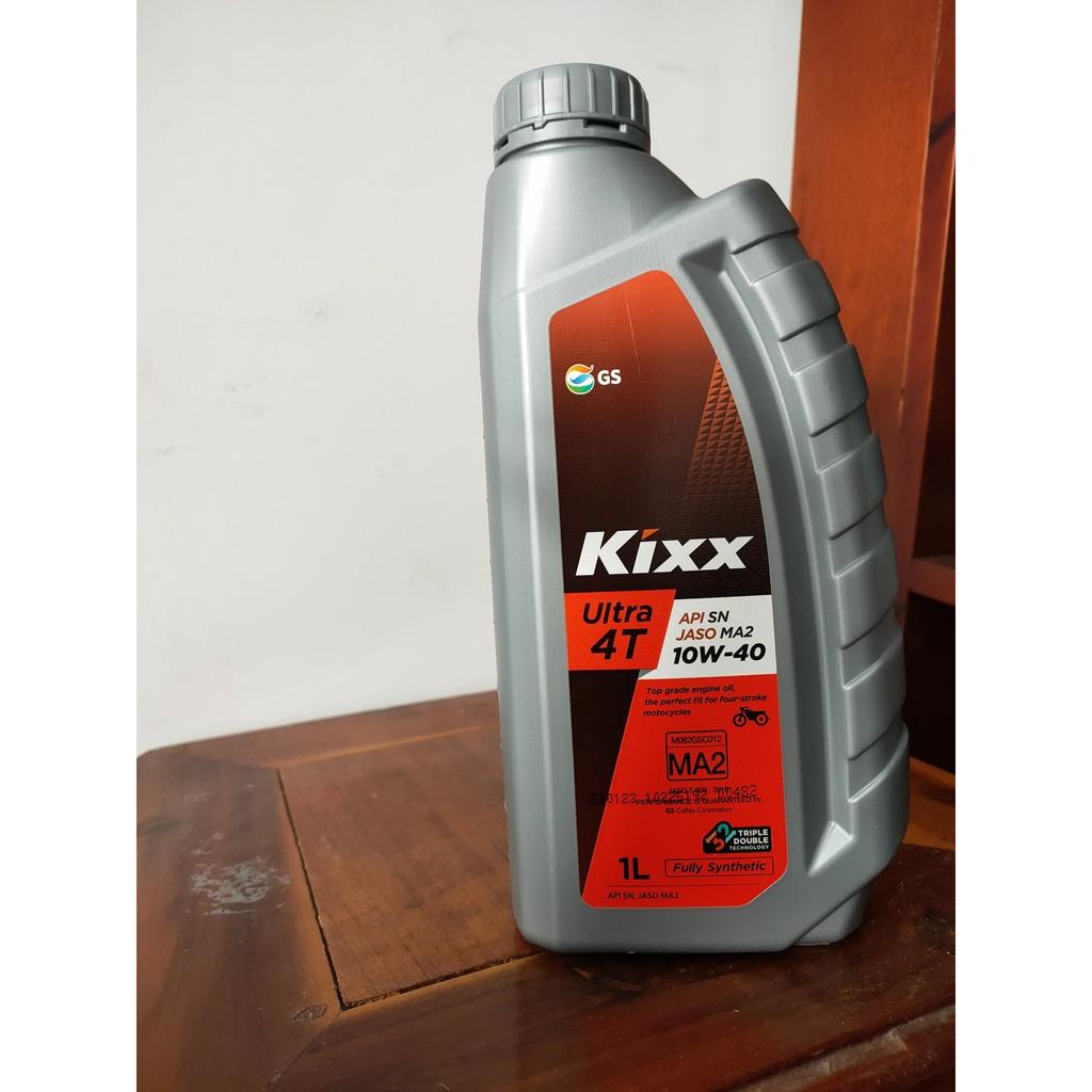 NHỚT TỔNG HỢP KIXX ULTRA 4T 10W/40 CHAI 1L