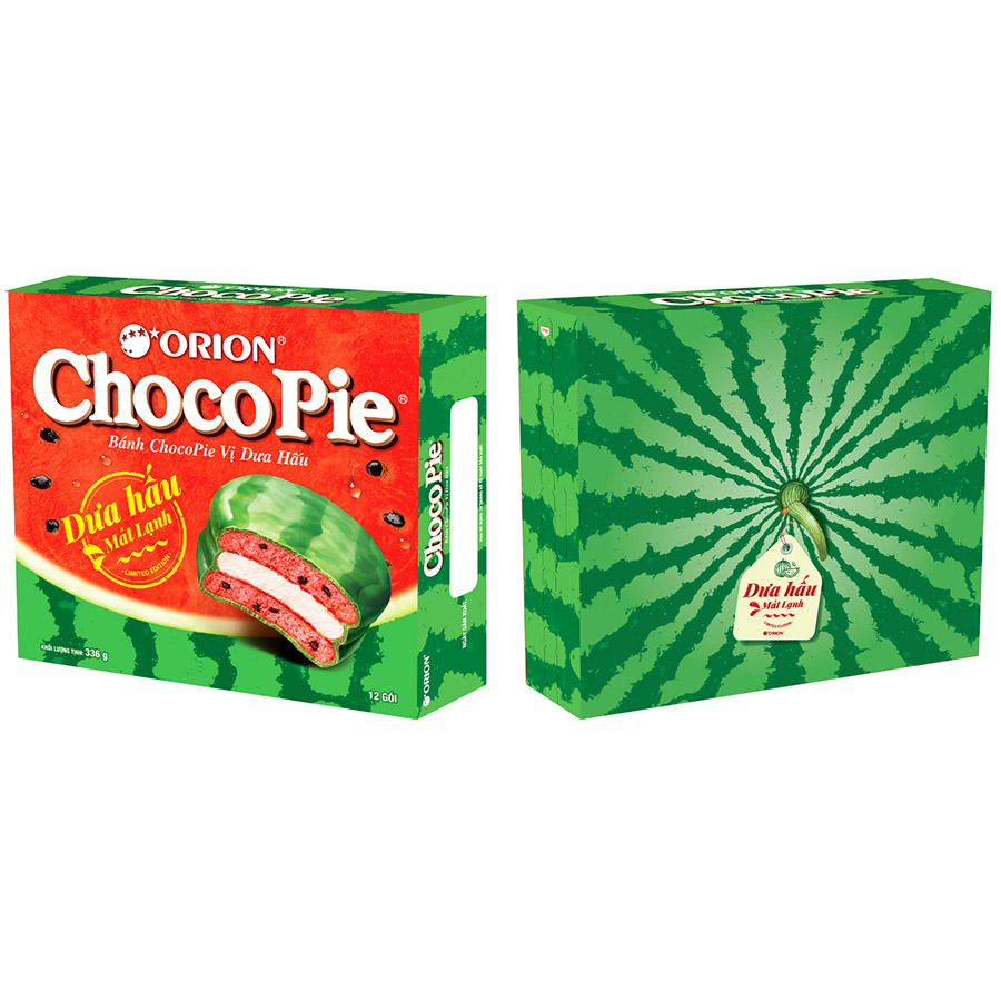 Bánh Choco-pie Dưa Hấu 336G/Hộp