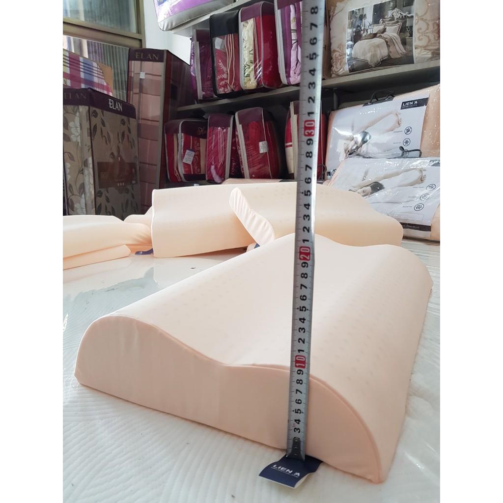 Gối cao su Liên Á Contour 38x51 , Chống ngáy
