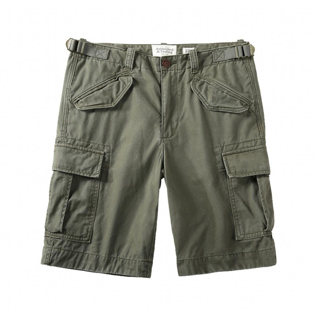 Quần short_ngắn Aber túi hộp đi dã ngoại_phượt - camo xanh 2