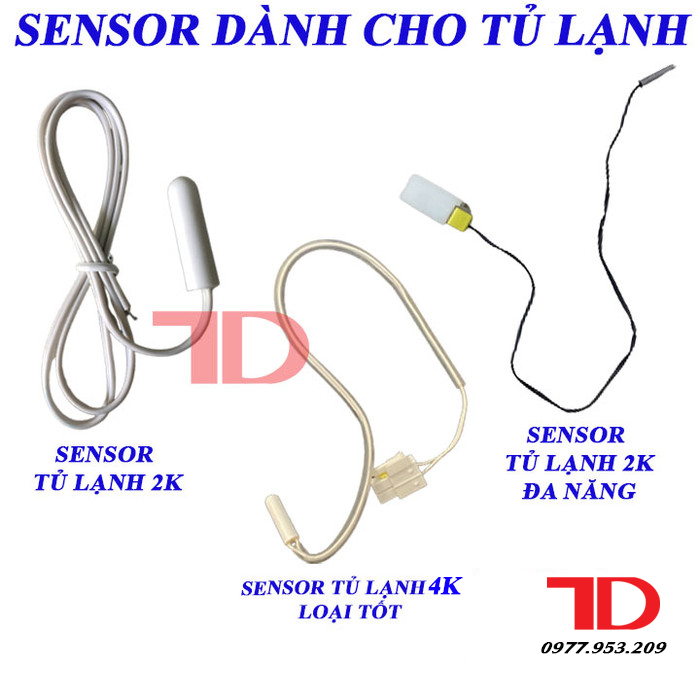 Sensor dùng cho tủ lạnh, Đầu dò cảm biến dùng cho tủ lạnh các loại