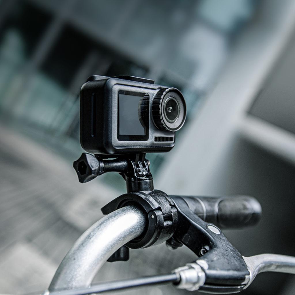 Motorcycle Bike Handlebar Mount Camera Holder Clip For DJI Osmo Action