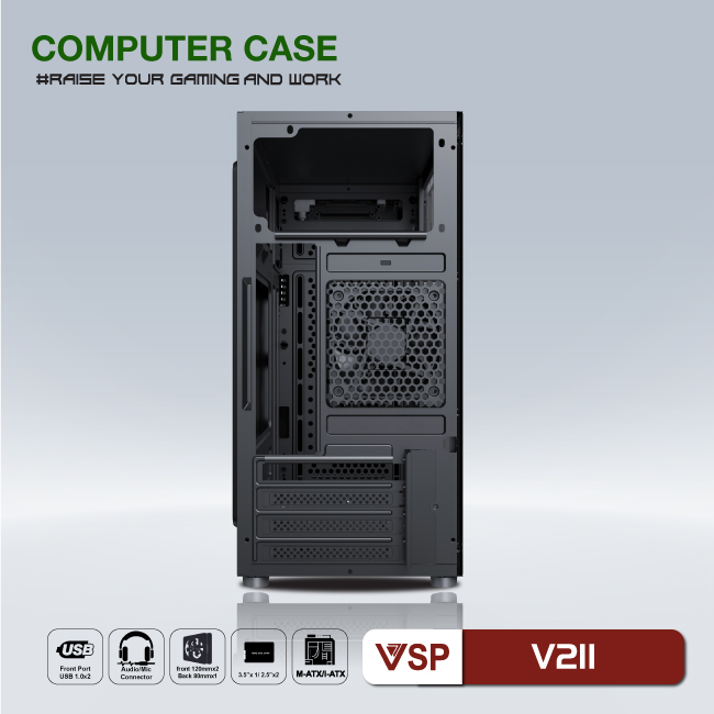 Case VSP home and Gaming V211 - JL - HÀNG CHÍNH HÃNG