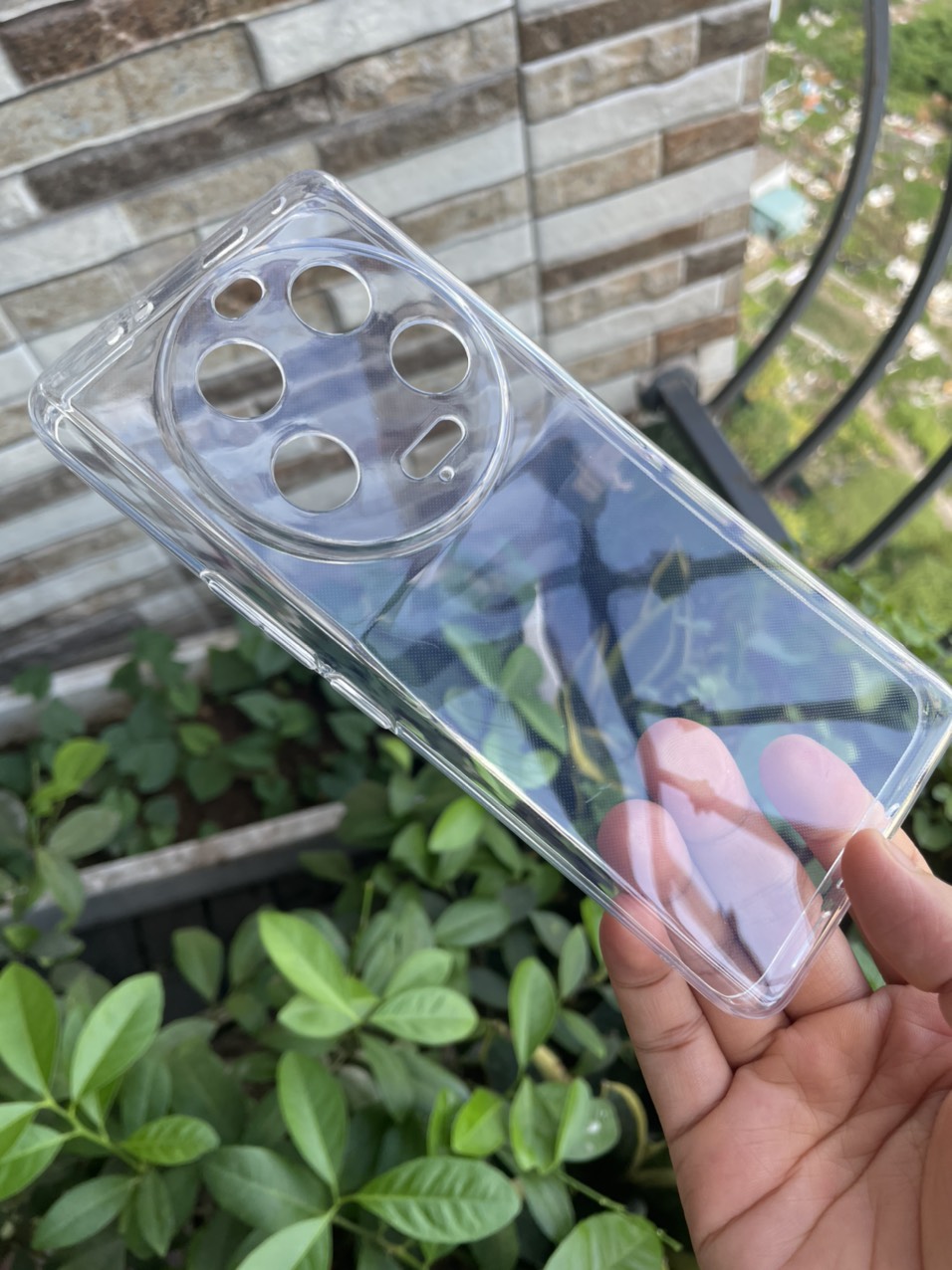 Ốp lưng cho Xiaomi 13 Ultra silicon trong suốt hãng GOR bảo vệ Camera Hàng nhập khẩu