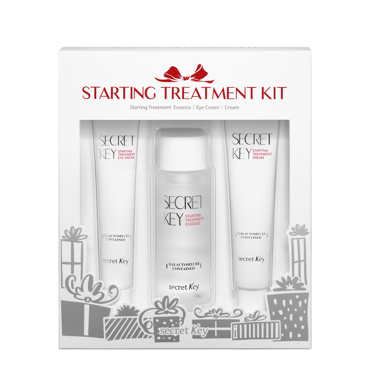 Bộ Kit dưỡng sáng da ngăn ngừa lão loá Secret Key Starting Treatment Kit (Essence, Eye Cream, Cream)