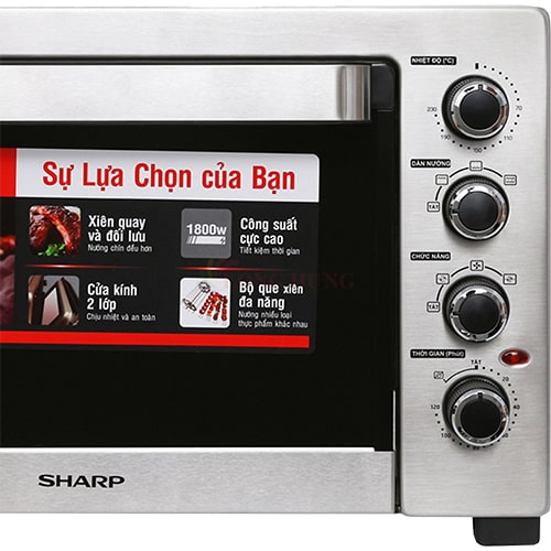 Lò nướng Sharp 38 lít EO-A384RCSV-ST - Hàng chính hãng