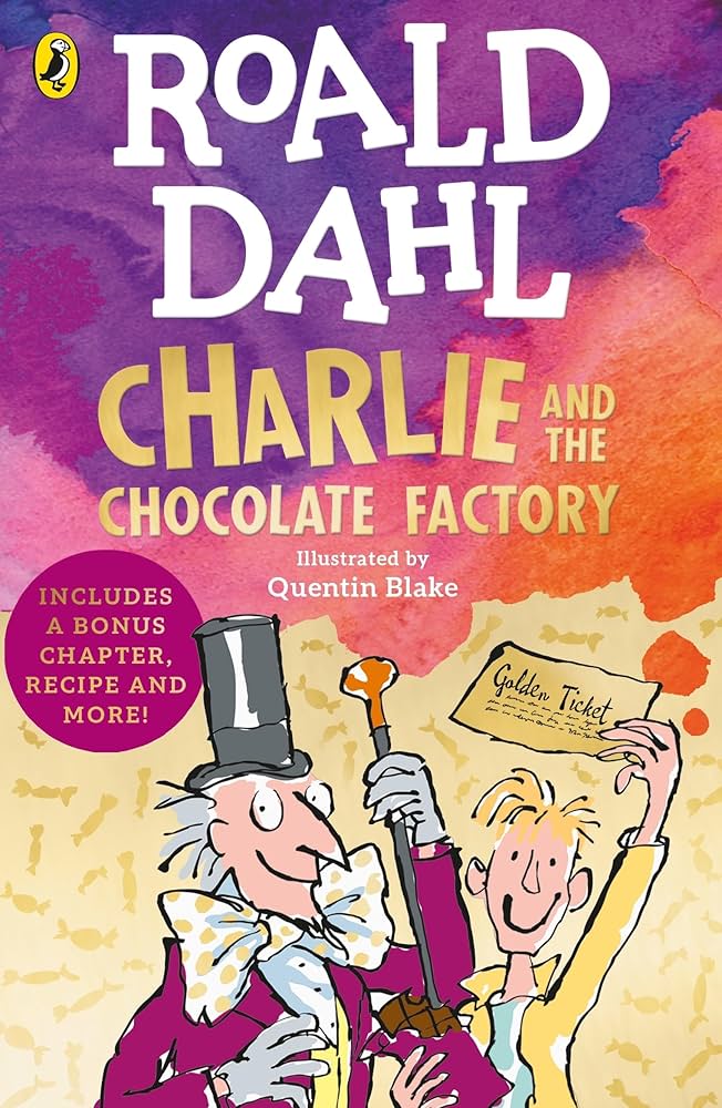 Sách - Charlie And The Chocolate Factory by Roald Dahl -  Childrens Book in English