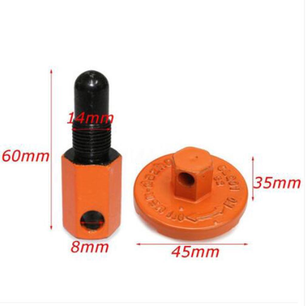 2X Piston Stop Chainsaw Part Clutch Flywheel Removal Tool For Stihl