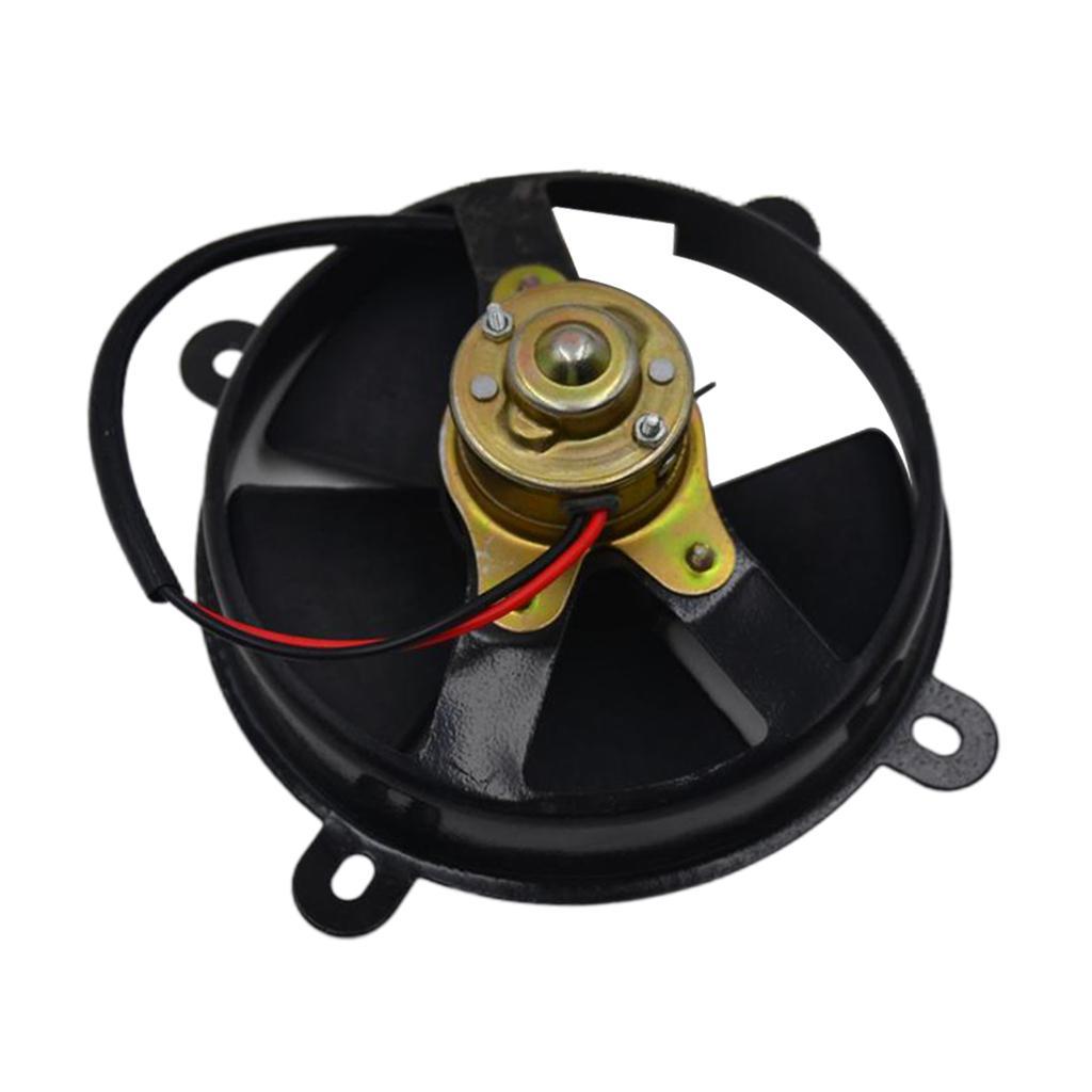 3x 6" D152mm 5- 12V   Cooling Fan For 150cc ATV Buggy Black