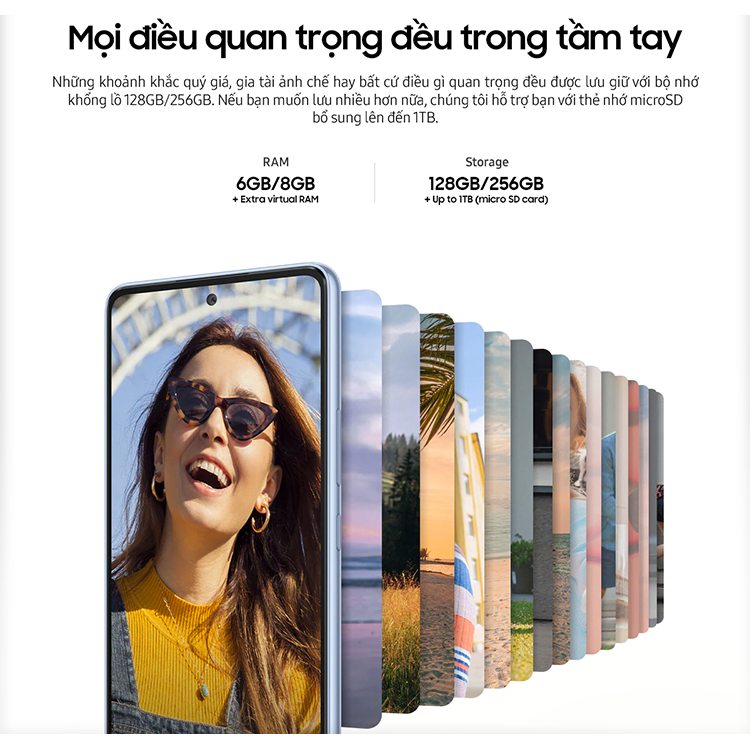 Điện thoại Samsung Galaxy A53 5G - Hàng chính hãng
