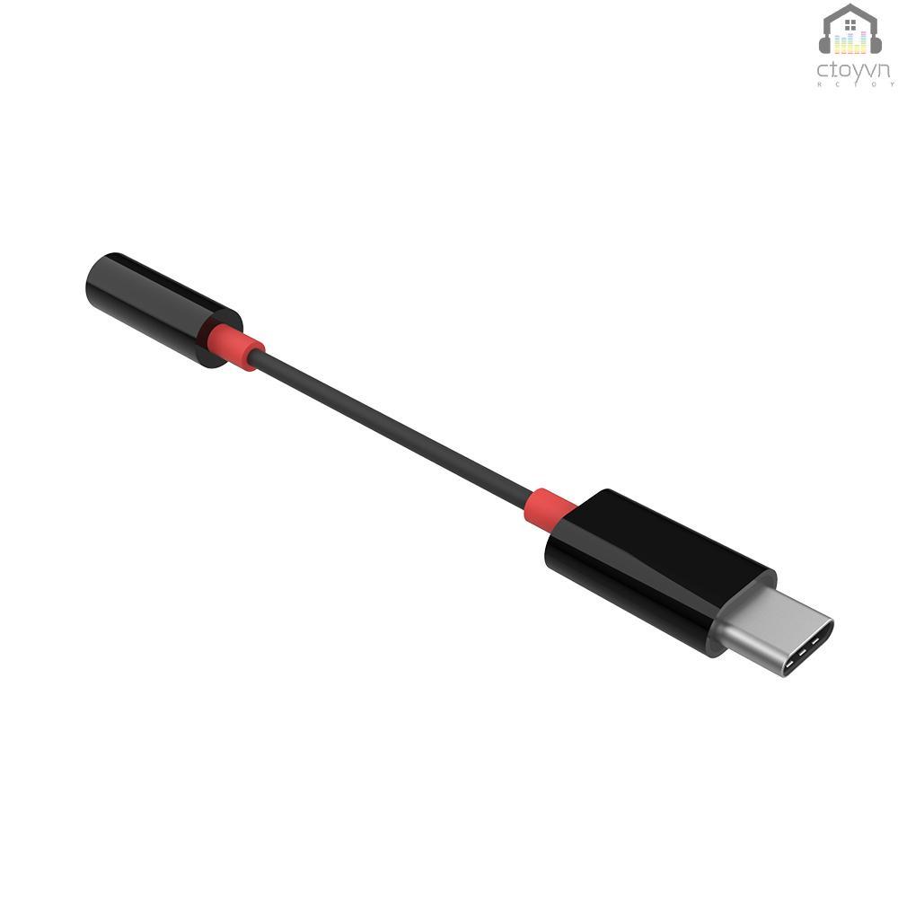 Bộ khuếch đại âm thanh Hifi DAC cổng Type-C sang 3.5mm cho điện thoại Android/PC