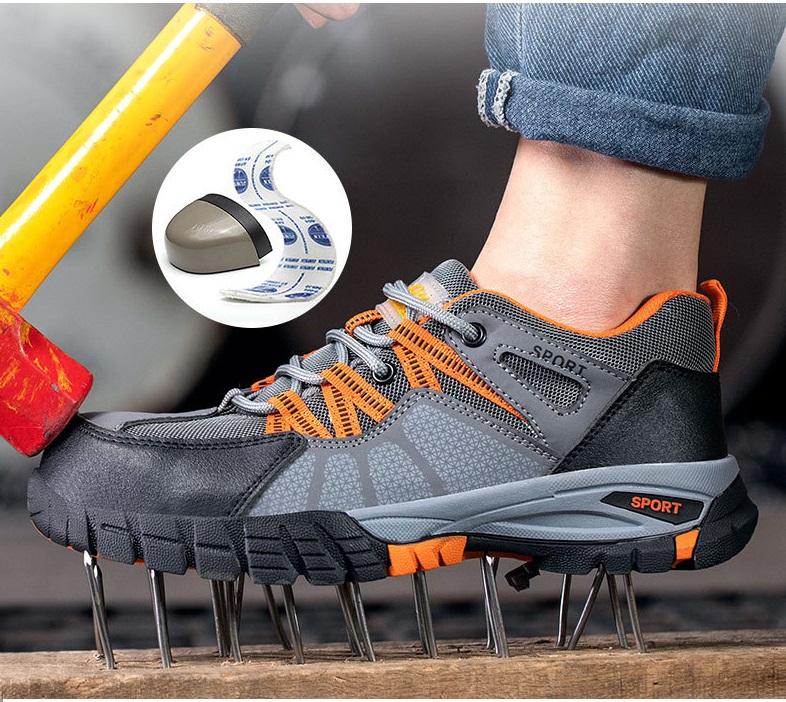 Giày Bảo Hộ Lao Động GNBHG06 Kiểu Dáng Thể Thao Leo Núi- Công Trình-Phượt