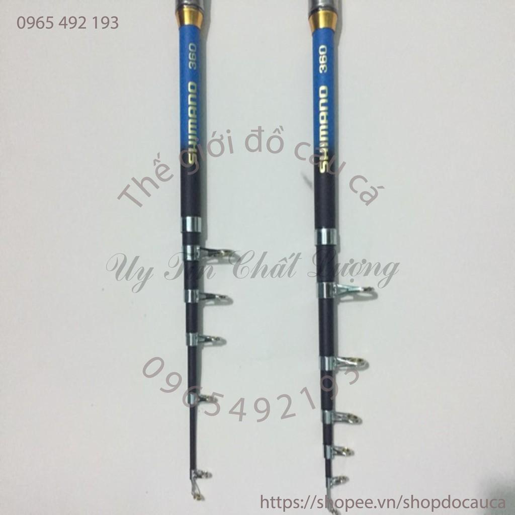 Bộ cần câu cá SHIMANO 3m6 .máy yumoshi 7000 và đầy đủ phụ kiện câu