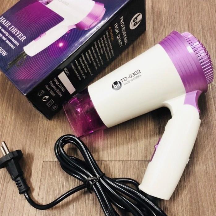Máy sấy tóc du lịch MINI gấp TD-0302