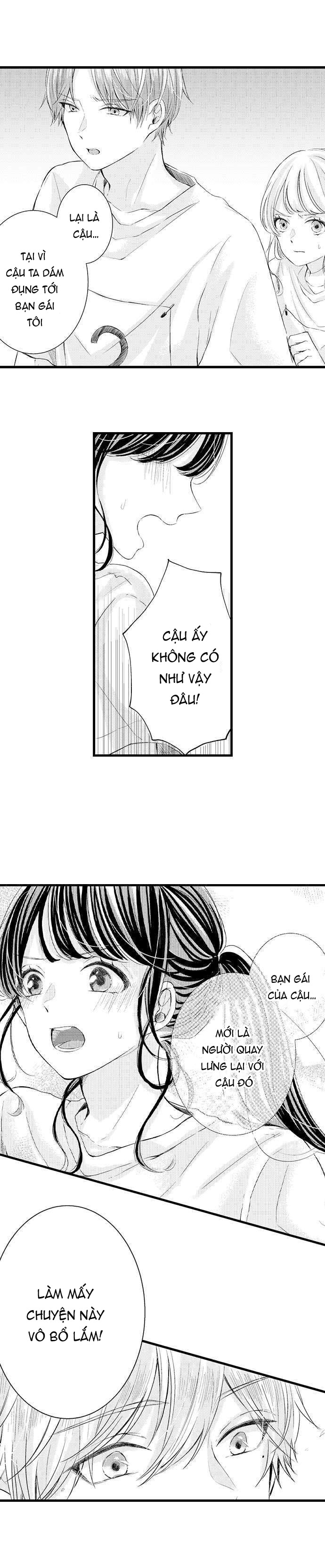 [16+] tớ và cậu chỉ còn cách nhau 0,01mm nữa chapter 14.2 1