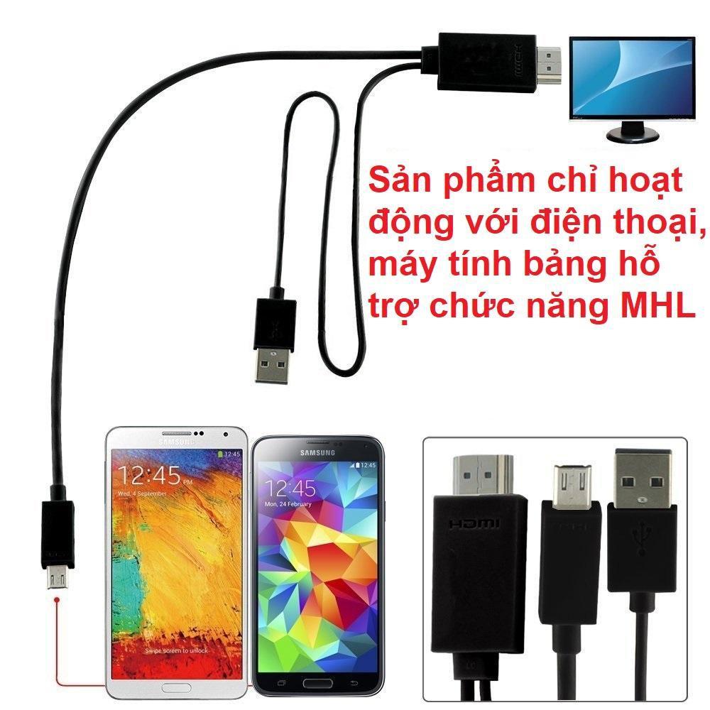 Cáp HDMI MHL Cho Điện Thoại Android ( mầu ngẫu nhiên )