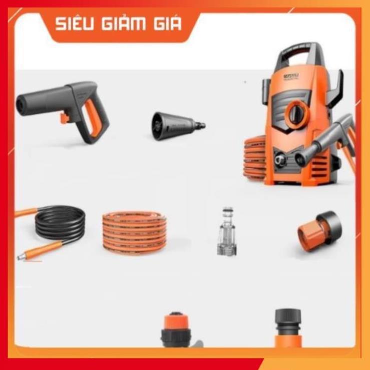 Máy rửa xe cao áp Lutian 301B, vệ sinh và chăm sóc ô tô, xe máy 1400W 206628