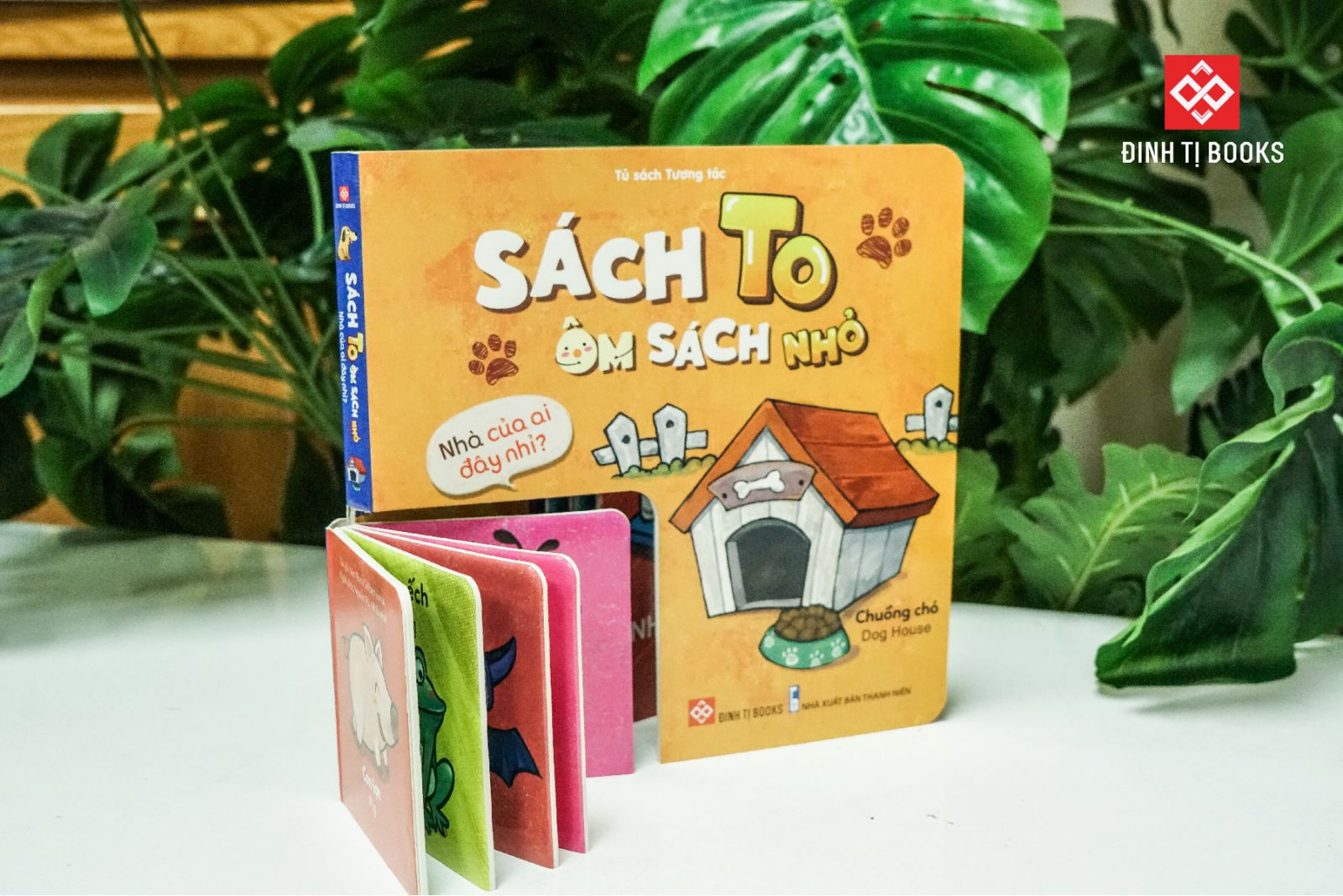 Sách - Bộ sách to ôm sách nhỏ dành cho trẻ 3-6 tuổi - Đinh Tị Books