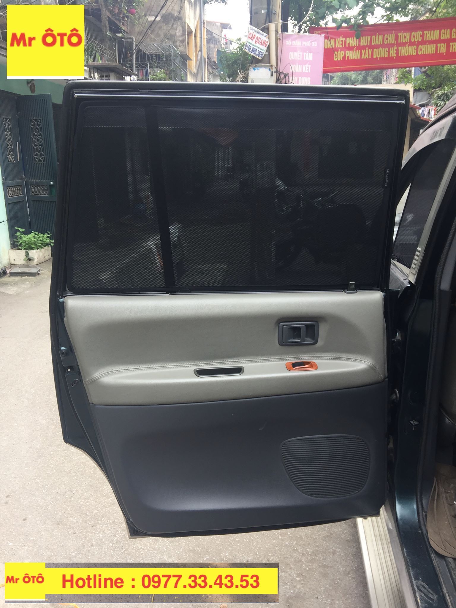 Rèm Che nắng xe Toyota TOYOTA ZACE loại 1 có hút nam châm, Vải dày dặn, chống nắng tuyệt đối
