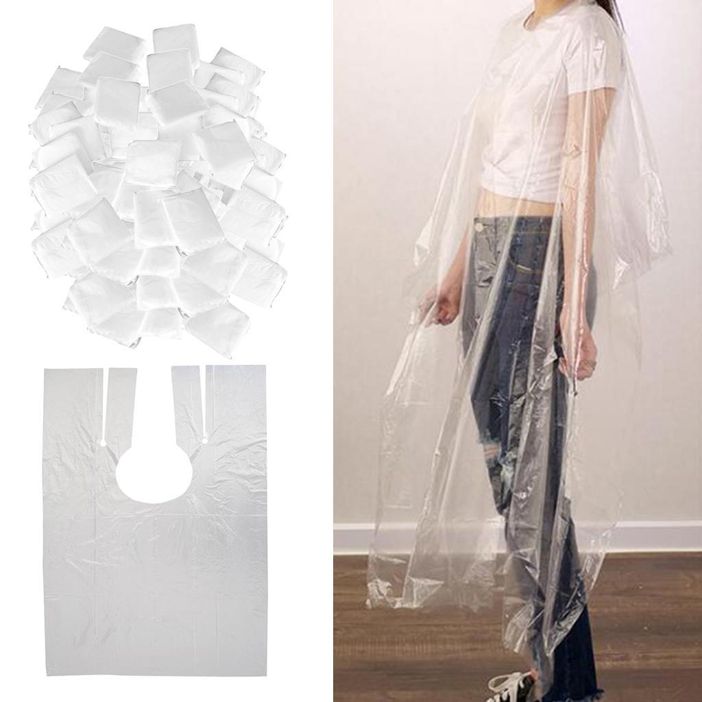 300pcs Women Disposable Hair Cutting Capes Home Shop Shampoo