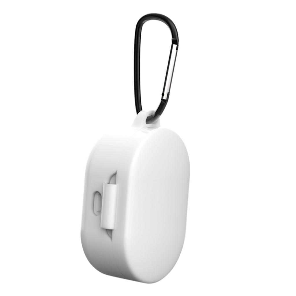 2x Silicone Protective Case For MI Redmi AirDots Earphone Red+White