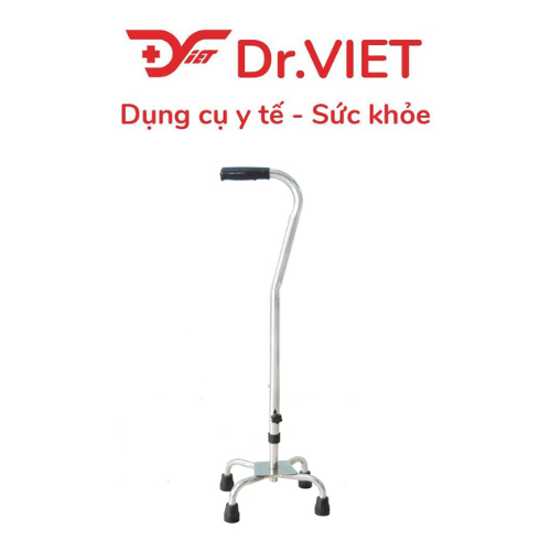 GẬY CHỐNG 4 CHÂN INOX DCG01 – ĐỨC CƯỜNG (Phân loại CONG)