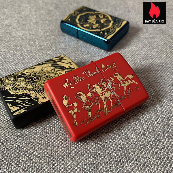 Bật Lửa Zippo 233 Khắc Mã Đáo Thành Công 15 – Zippo 233.Mdtc15