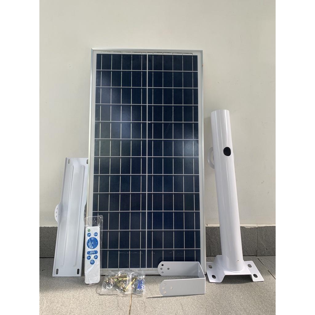 Đèn năng lượng mặt trời 300w đèn sân vườn ngoài trời trụ cổng chống thấm nước ip67 đèn led chống loá