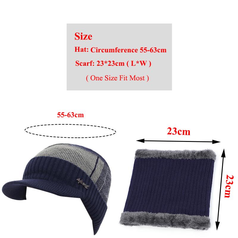 Mùa Đông Nón Nam Skullies Bò Nón Mùa Đông Mũ Lưỡi Trai Nam Nữ Mũ Khăn Len Bộ Balo Mặt Nạ Gorras Bonnet Dệt Kim nón Lưỡi Trai 2021