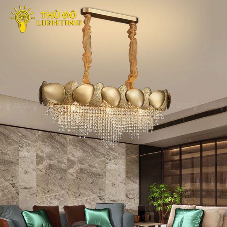 Hình ảnh Đèn Chùm Phale Luxury Elip Trang Trí Phòng Khách Phòng Ngủ THỦ ĐÔ LIGHTING Chất Liệu Hợp Kim Hạt Phale Plastic 71901