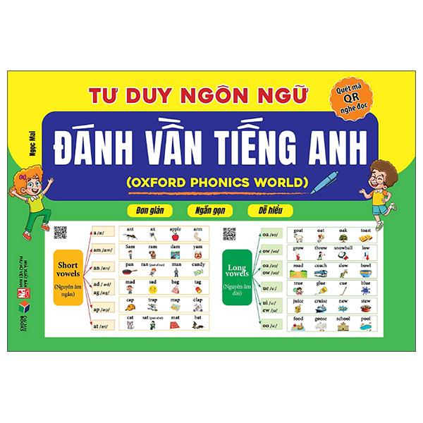 Sách - Tư Duy Ngôn Ngữ - Đánh Vần Tiếng Anh - Oxford Phonics World