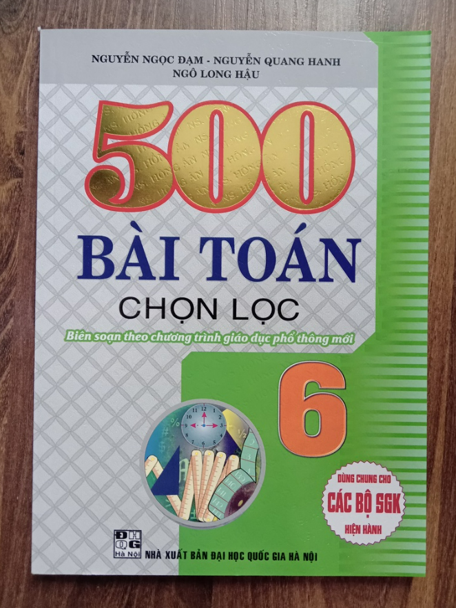 Sách - 500 Bài Toán Chọn Lọc Lớp 6