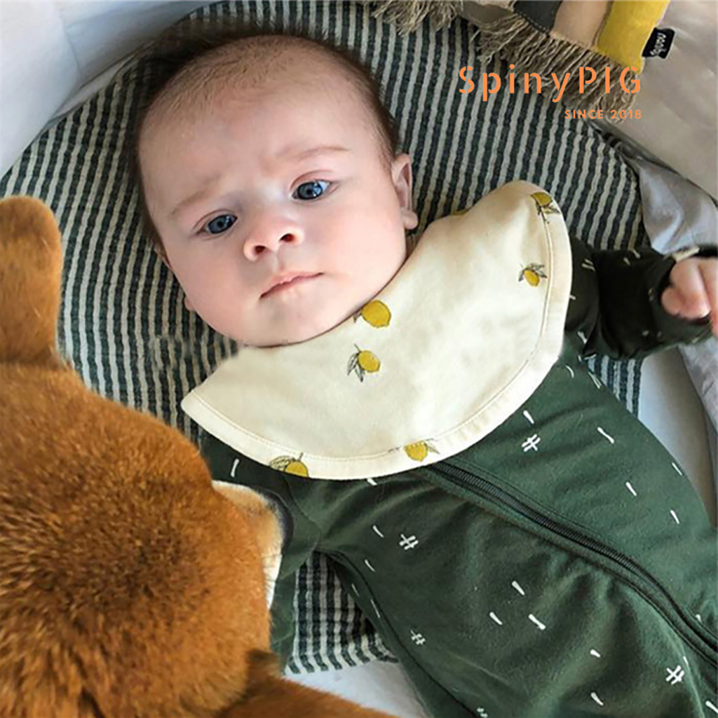 Yếm tròn style Hàn Quốc cho bé cotton cao cấp cực đẹp