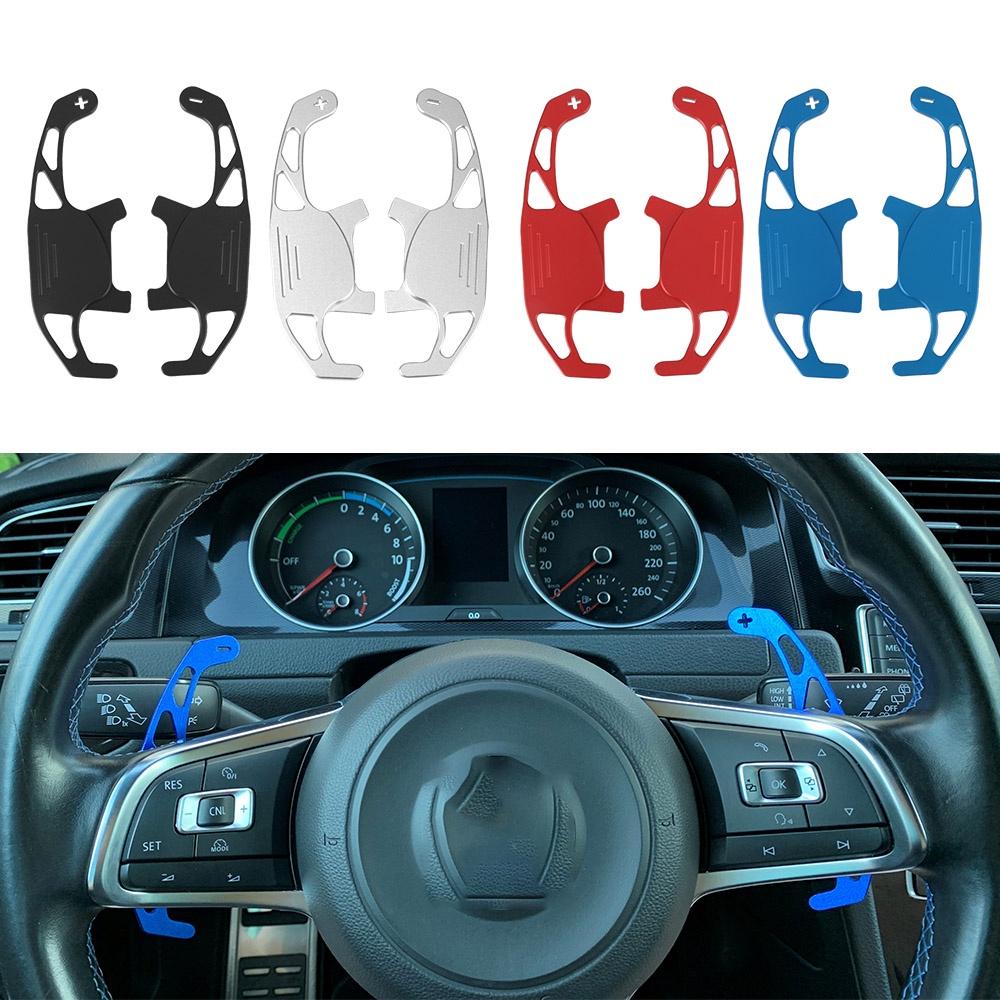 Set 2 phụ kiện cần số thay thế cho VW GOLF GTI R GTD GTE MK7 7 POLO GTI Sciroccoer