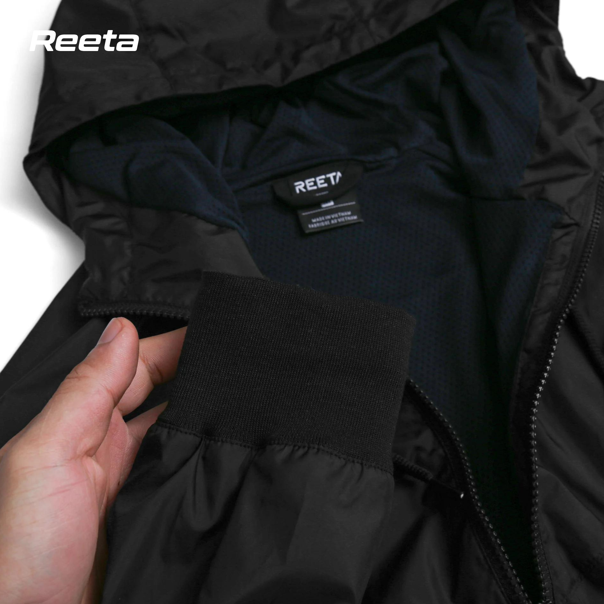 Áo khoác thể thao nam nữ REETA, mềm mịn với 2 lớp chất liệu cao cấp, chống thấm nước và không gây ám mùi - A1716