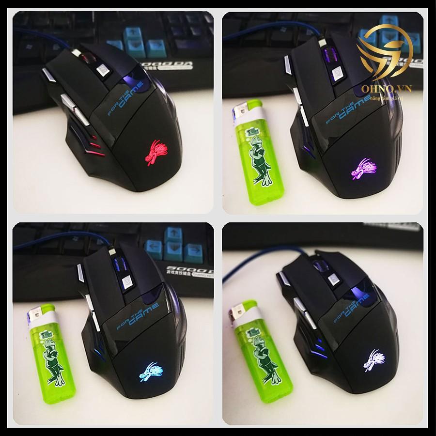 Mouse Game X1 Chuột Chơi Game Có Dây Đèn Led X1 Chuyên Chơi Game Chuột Gaming Xịn