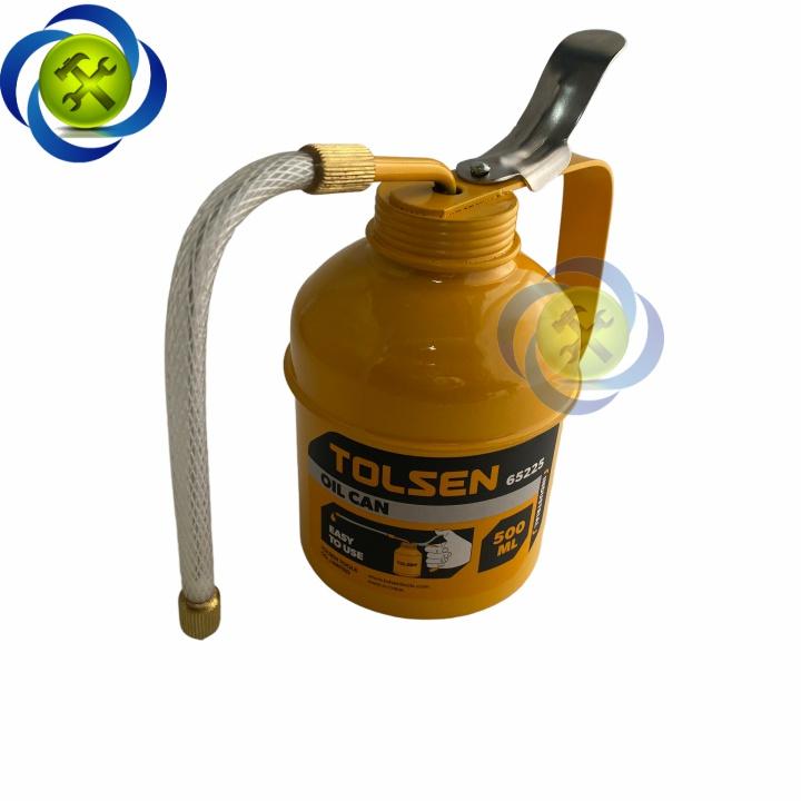 Bình châm nhớt sắt 500ml Tolsen 65225 màu vàng