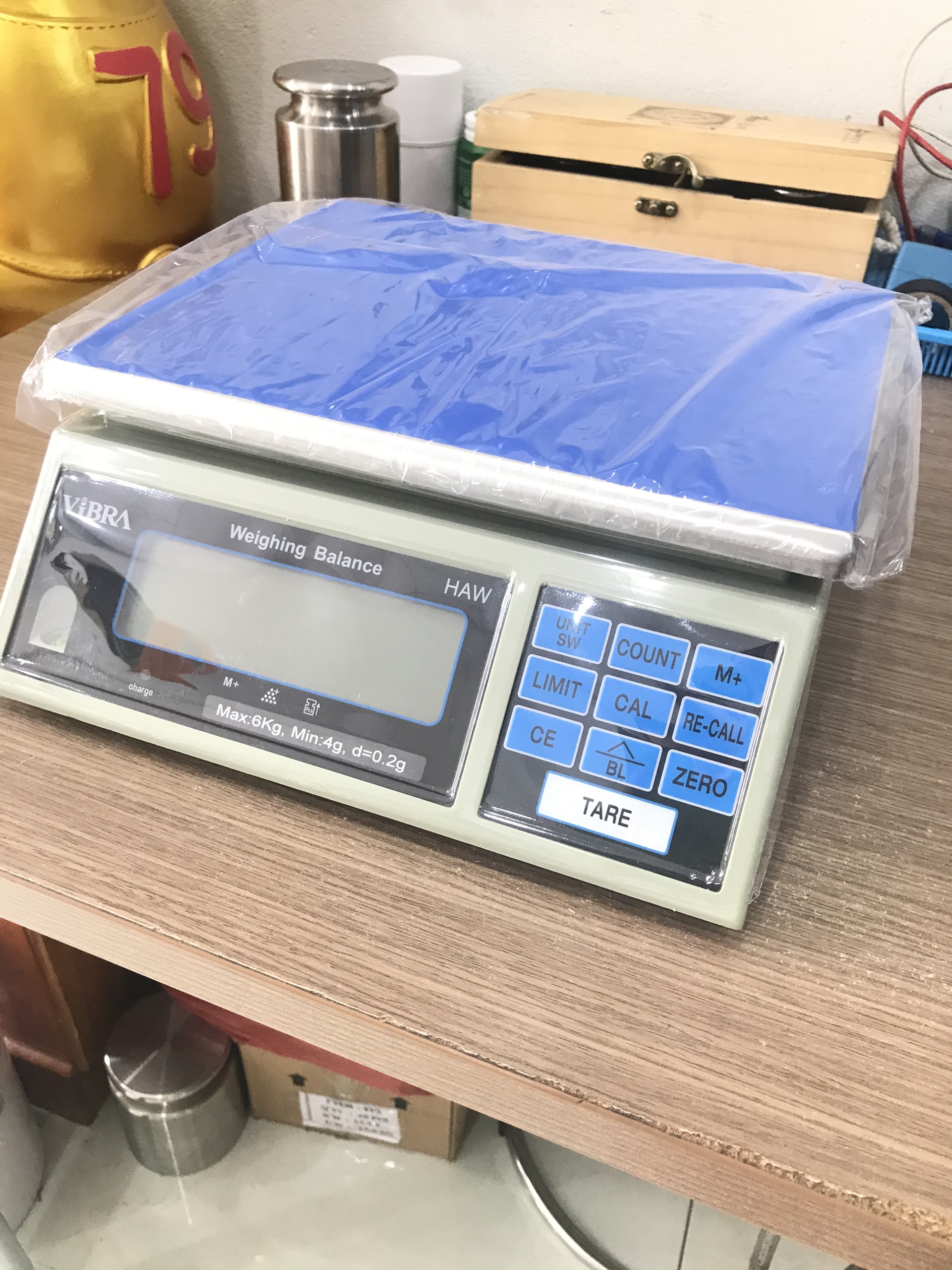 CÂN ĐIỆN TỬ HAW 6KG - DÒNG CÂN THÔNG DỤNG