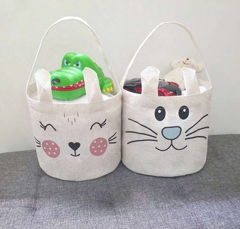 GIỎ ĐỰNG ĐỒ CÁ NHÂN mini siêu cute chống thấm size đường kính 20cm, cao 20cm