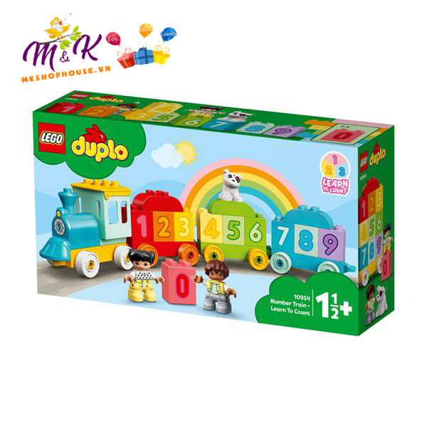 LEGO DUPLO 10954 Tàu lửa học đếm số (23 chi tiết)