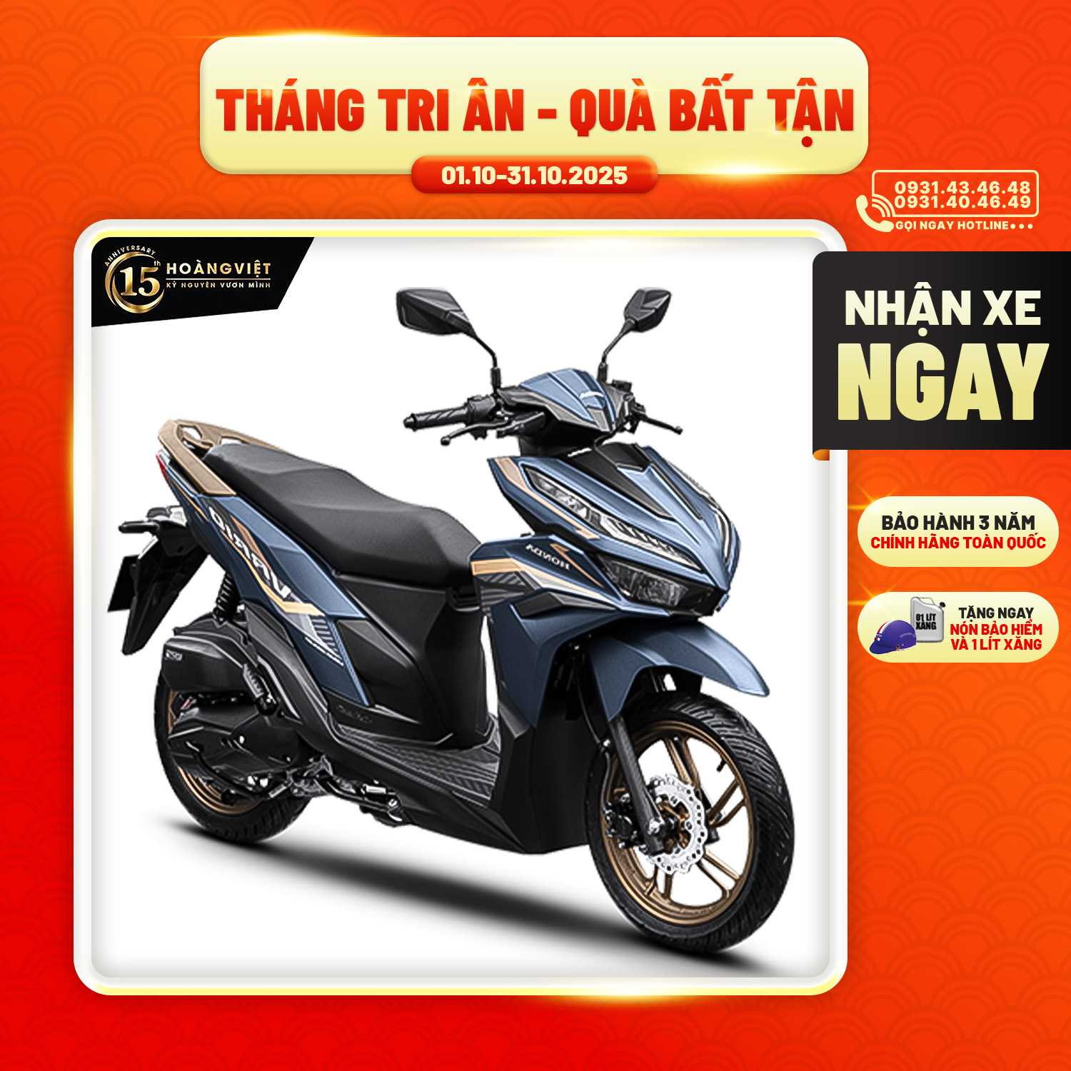 Xe Máy Honda VARIO 125 2024 - Phiên Bản Thể Thao