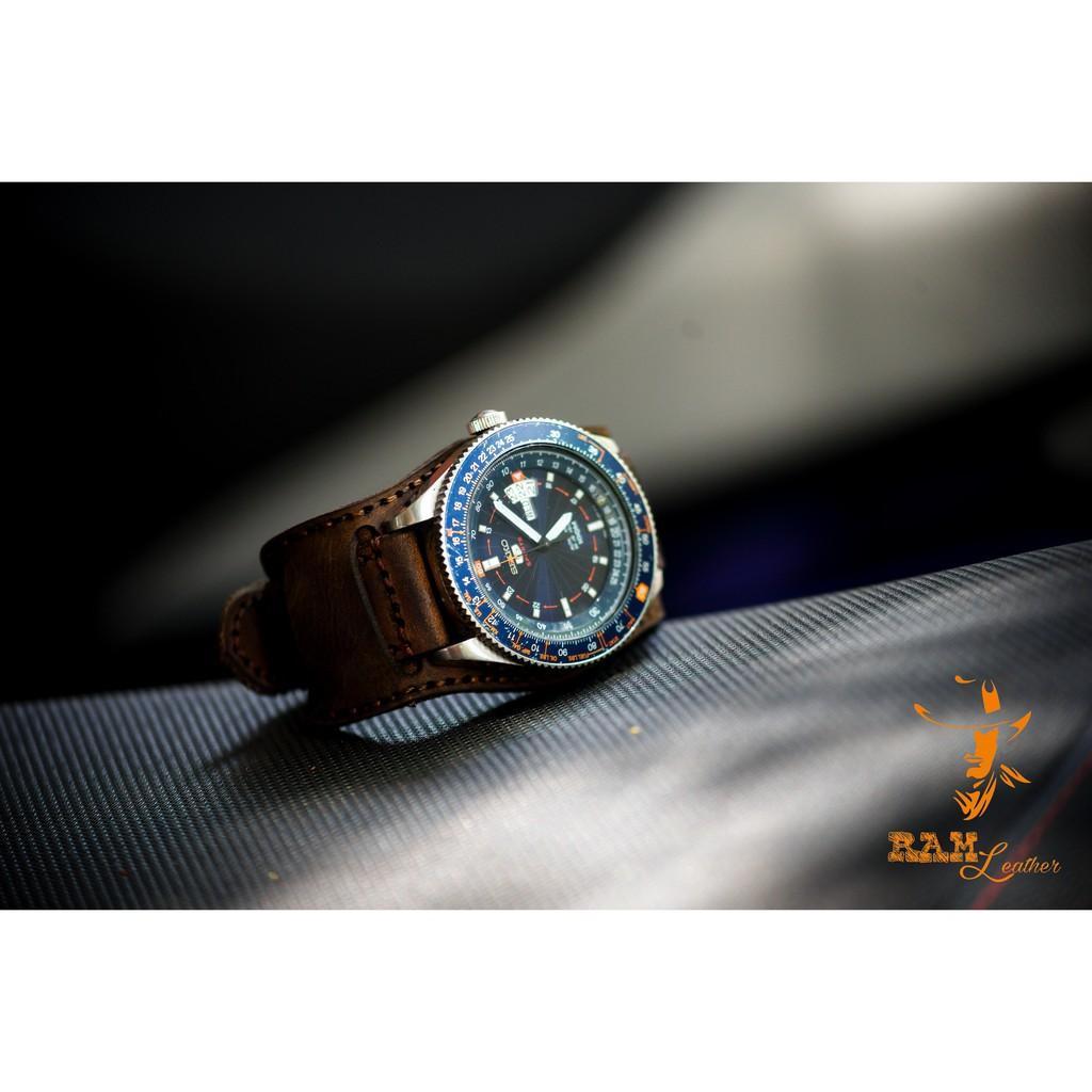 Combo dây đồng hồ RAM Leather classic 1950 + B2