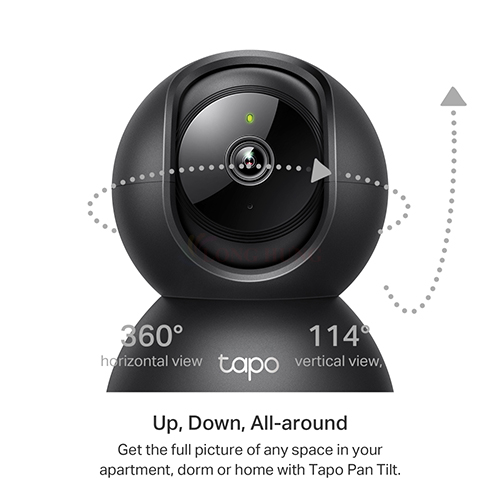 Camera trong nhà TP-Link Tapo Pan/Tilt Home Security Wifi 3MP 2K C211 - Hàng chính hãng