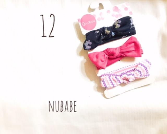 Băng đô/Turban vải đáng yêu dành cho bé gái