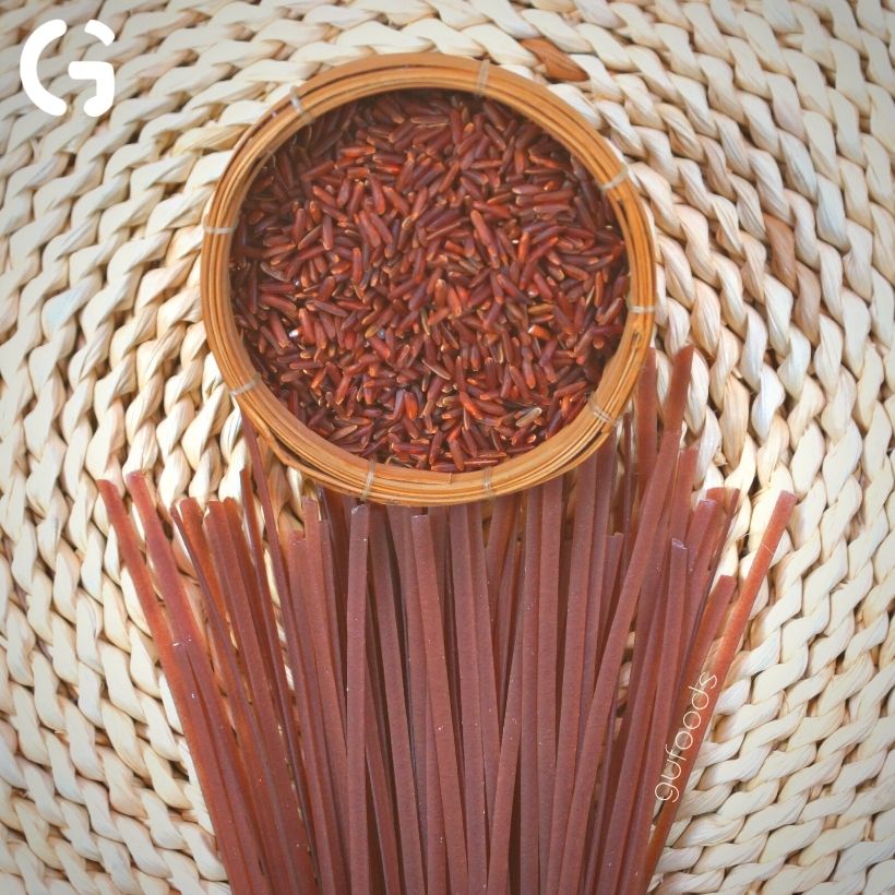 Phở gạo lứt ăn kiêng GUfoods - Dai ngon, Hỗ trợ Giảm cân, Thực dưỡng, Eat clean