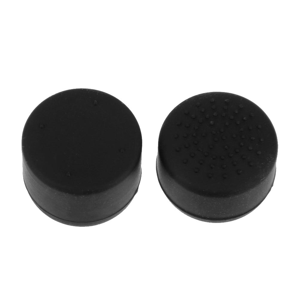 2x Black Thumbstick Extender Finger, Analog Thumb Grips for  Controller