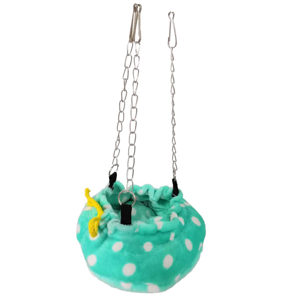 Set of 3 Pet Hamster Ferret Rat Squirrel Hammock Small Animals Hanging Swing Toy