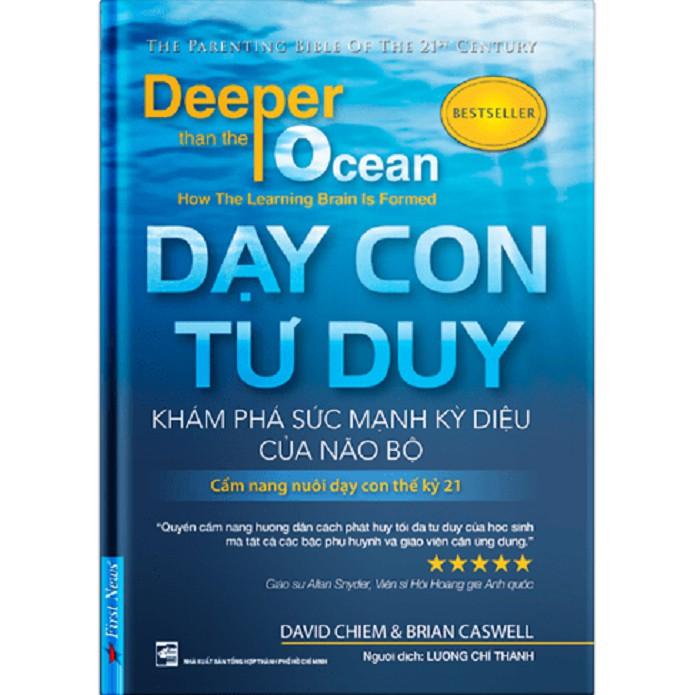 Sách - Combo Dạy con tư duy + Trẻ em như ngọc như gương - FirstNews