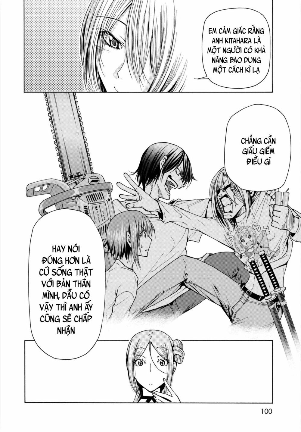 cô gái thích lặn - grand blue chapter 36 32